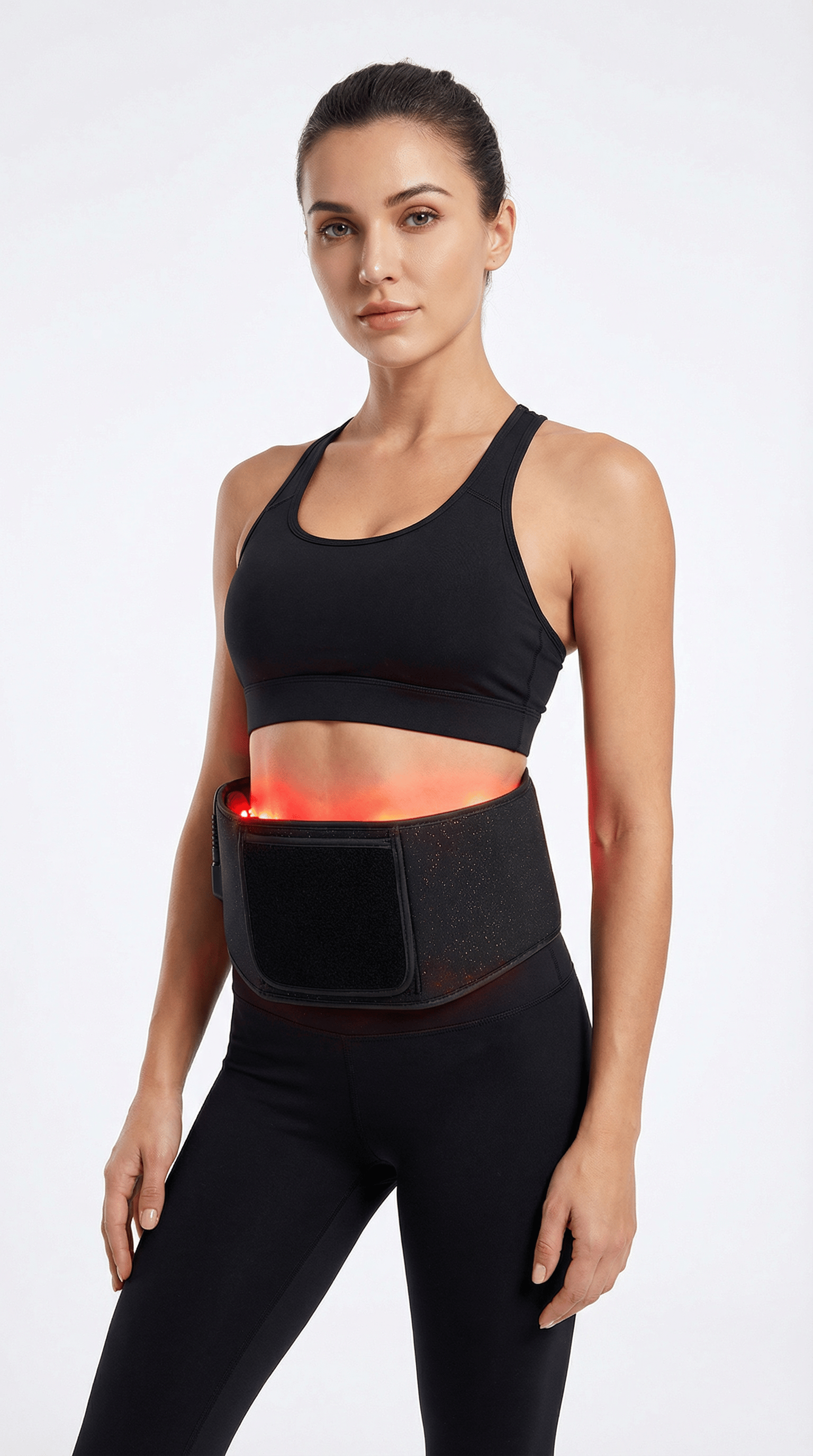 red lighy therpapy belt