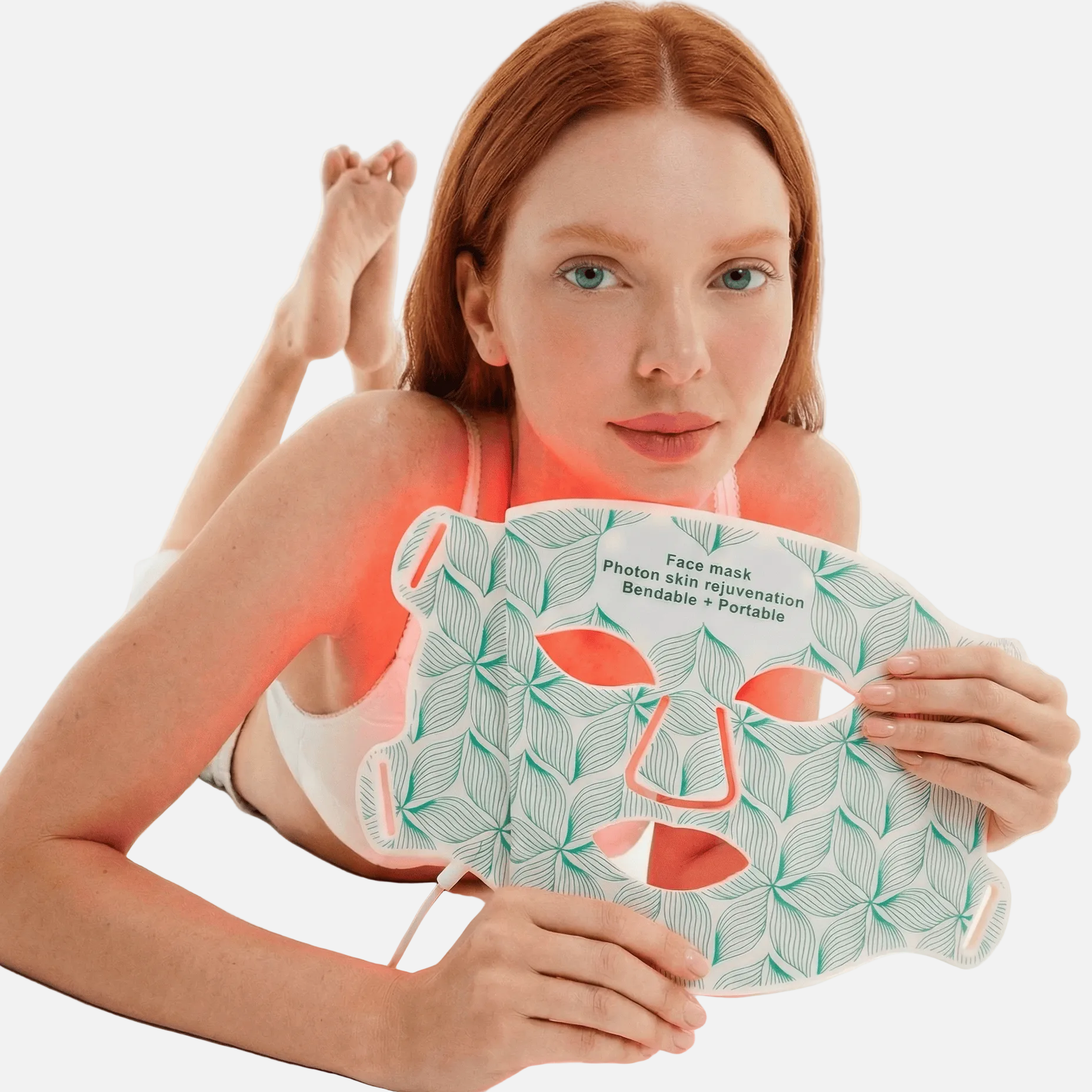 7-colour LED photon therapy mask for acne and wrinkle treatment