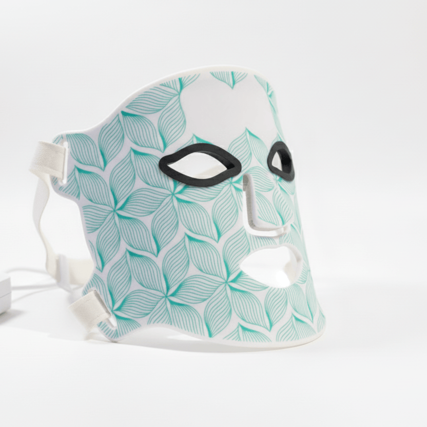  Rechargeable LED light therapy mask for daily skincare routine