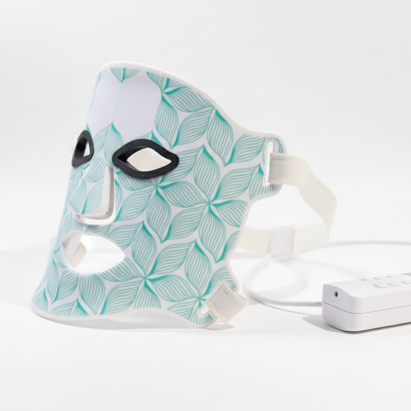  Red light therapy LED mask for collagen production and firming